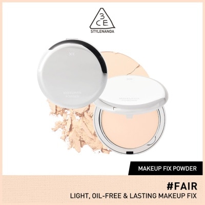 3CE Makeup Fix Powder #Fair (Light, Oil-Free & Lasting Makeup Fix) 90g