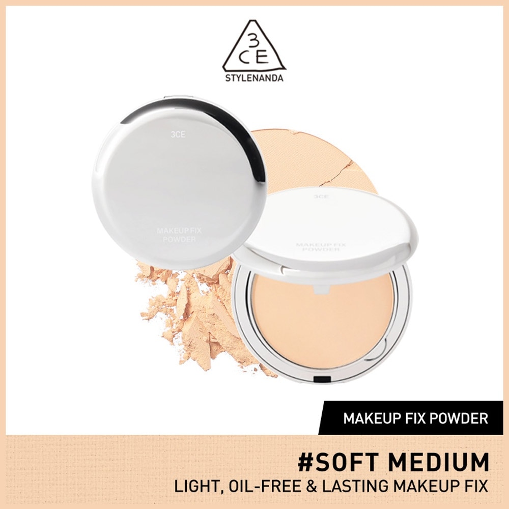 Makeup Fix Powder #Soft Medium (Light, Oil-Free & Lasting Makeup Fix) 90g