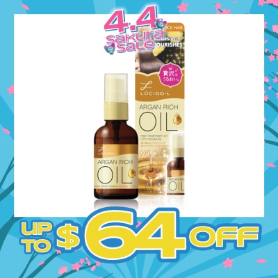 LUCIDO-L - ARGAN RICH OIL RICH MOISTURE 60ML