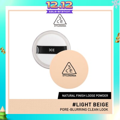 3CE Natural Finish Loose Powder #Light Beige 84g