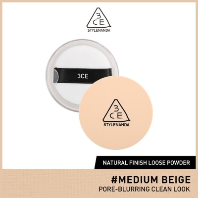 3CE Natural Finish Loose Powder #Medium Beige 84g