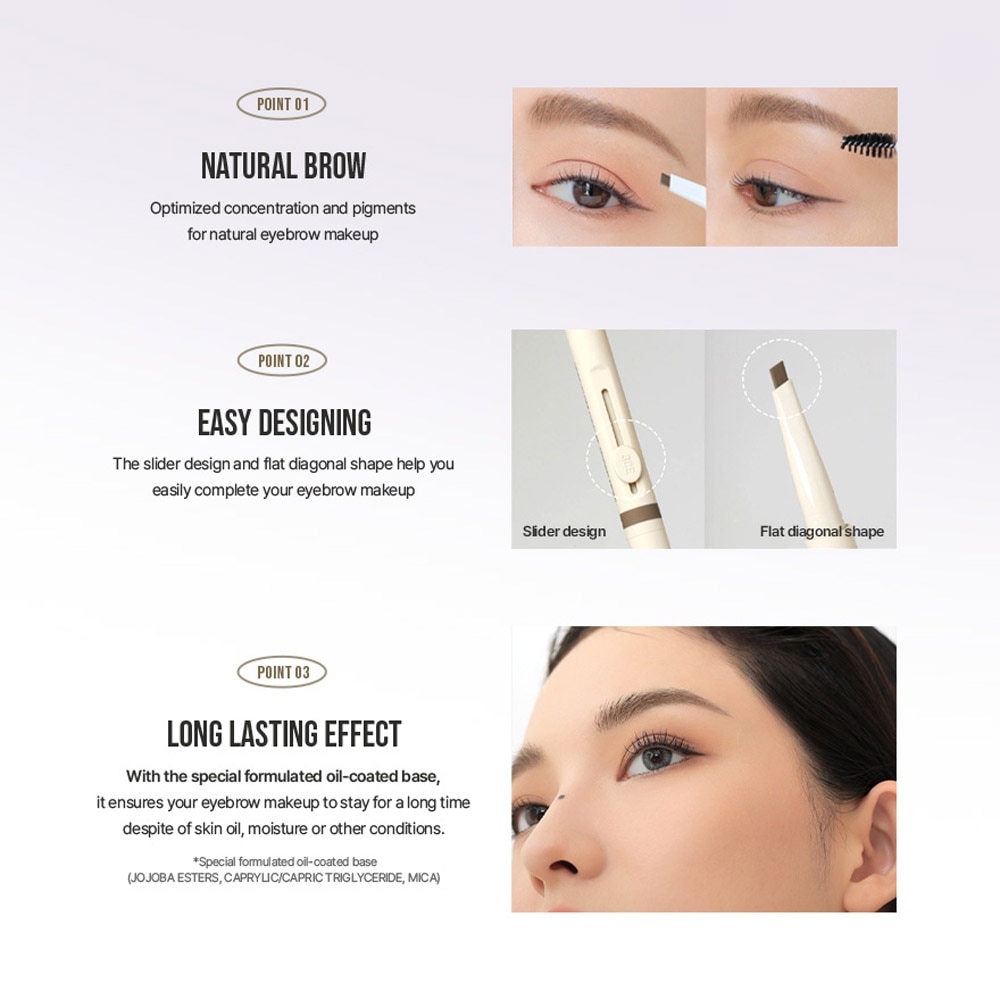 Easy Brow Designing Pencil #Brownie Brown 1s