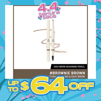 3CE - Easy Brow Designing Pencil #Brownie Brown 1s