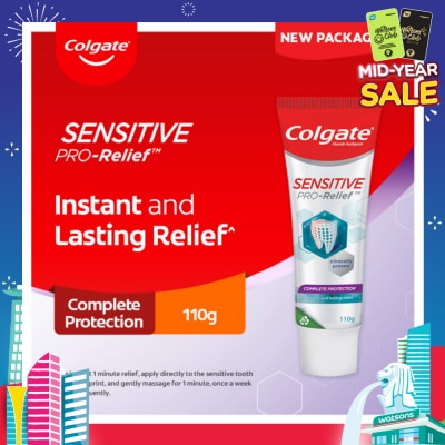 COLGATE Sensitive Pro Relief Complete Protection Toothpaste 110g