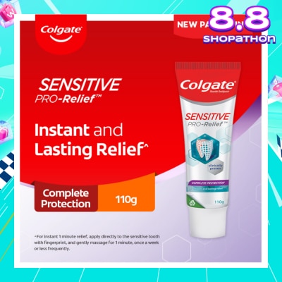 COLGATE Sensitive Pro Relief Complete Protection Toothpaste 110g