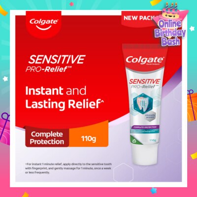 COLGATE Sensitive Pro Relief Complete Protection Toothpaste 110g