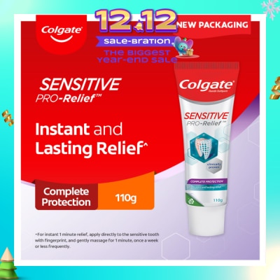 COLGATE Sensitive Pro Relief Complete Protection Toothpaste 110g