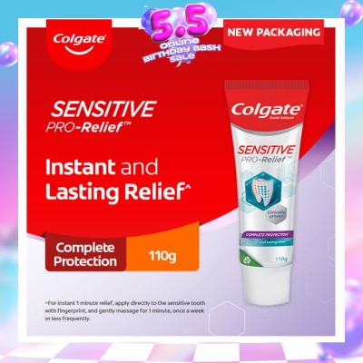 COLGATE - Sensitive Pro Relief Complete Protection Toothpaste 110g