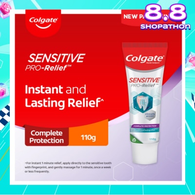 COLGATE Sensitive Pro Relief Complete Protection Toothpaste 110g