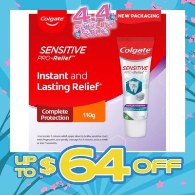 COLGATE - Sensitive Pro Relief Complete Protection Toothpaste 110g