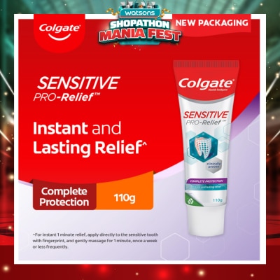 COLGATE - Sensitive Pro Relief Complete Protection Toothpaste 110g