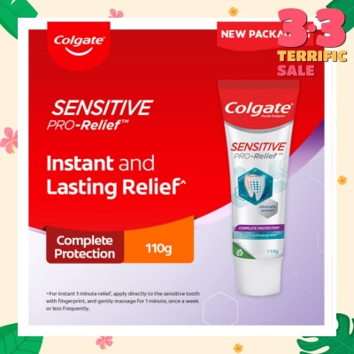 COLGATE Sensitive Pro Relief Complete Protection Toothpaste 110g