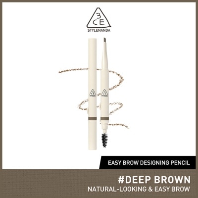 3CE Easy Brow Designing Pencil #Deep Brown 1s