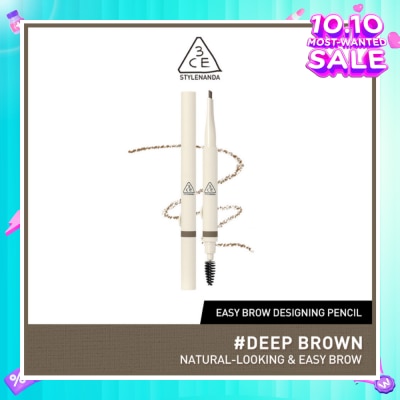 3CE Easy Brow Designing Pencil #Deep Brown 1s