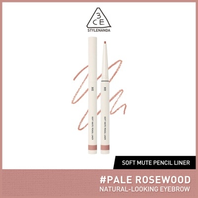 3CE Soft Mute Pencil Liner #Pale Rosewood 1s