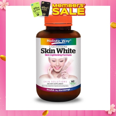 HOLISTIC WAY Skin White Vegetarian Capsules 60s