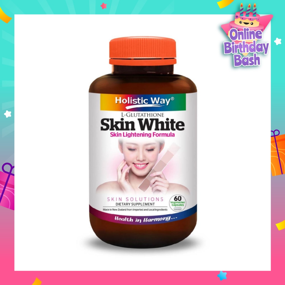 Skin White Vegetarian Capsules 60s
