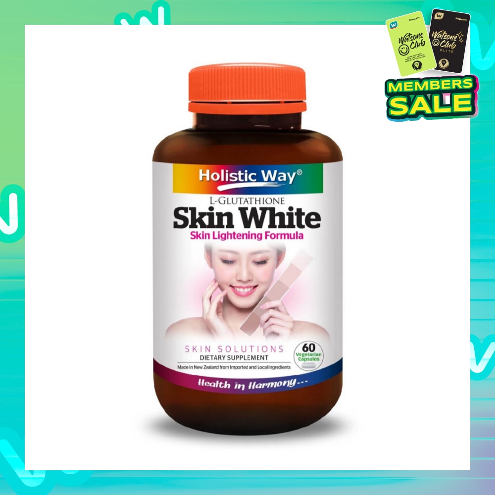 Skin White Vegetarian Capsules 60s