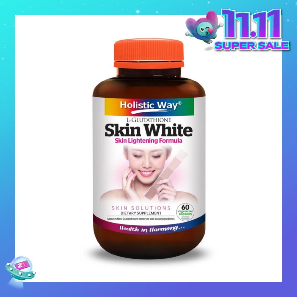 Skin White Vegetarian Capsules 60s