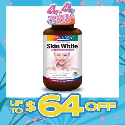 HOLISTIC WAY - Skin White Vegetarian Capsules 60s