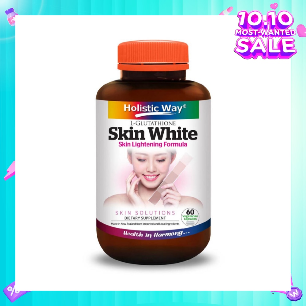 Skin White Vegetarian Capsules 60s
