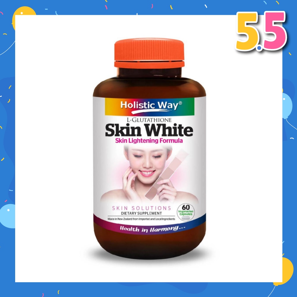 Skin White Vegetarian Capsules 60s