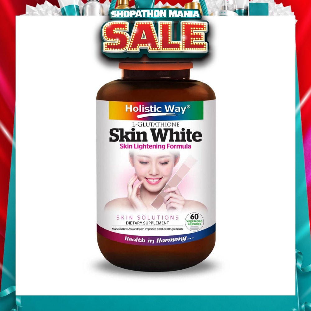 holistic glutathione HOLISTIC WAY Skin White Vegetarian Capsules 60s | Vitamins & Supplements