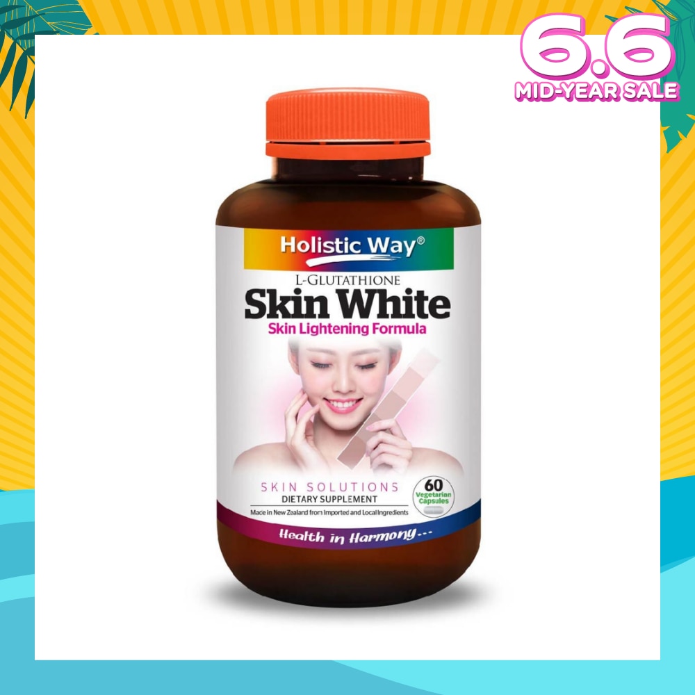 Skin White Vegetarian Capsules 60s
