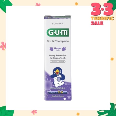 GUM KIDS Toothpaste 2-6 Years Grape 70g