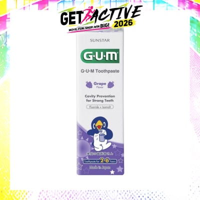 GUM KIDS - Toothpaste 2-6 Years Grape 70g image