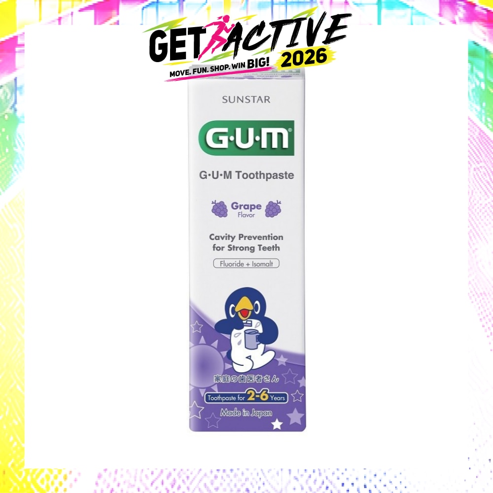 Toothpaste 2-6 Years Grape 70g image
