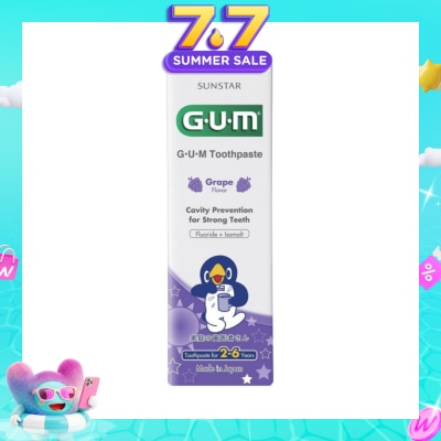 GUM KIDS - Toothpaste 2-6 Years Grape 70g