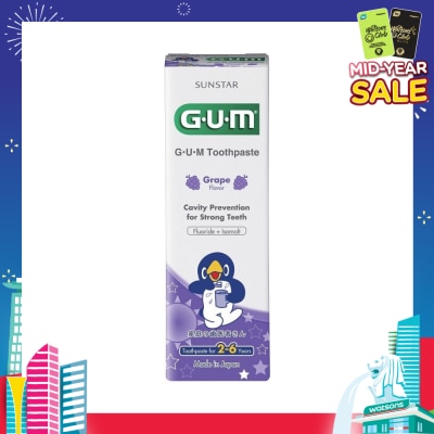 GUM KIDS Toothpaste 2-6 Years Grape 70g
