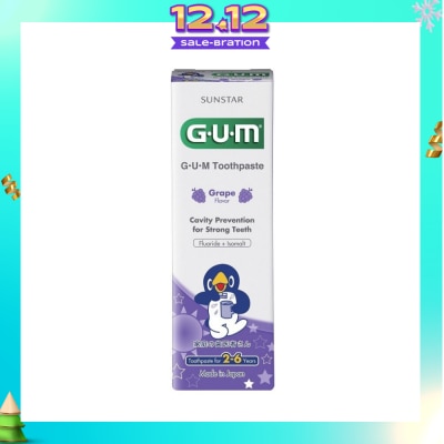 GUM KIDS Toothpaste 2-6 Years Grape 70g