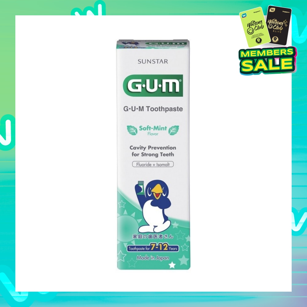 Toothpaste 7-12 Years Soft Mint 70g