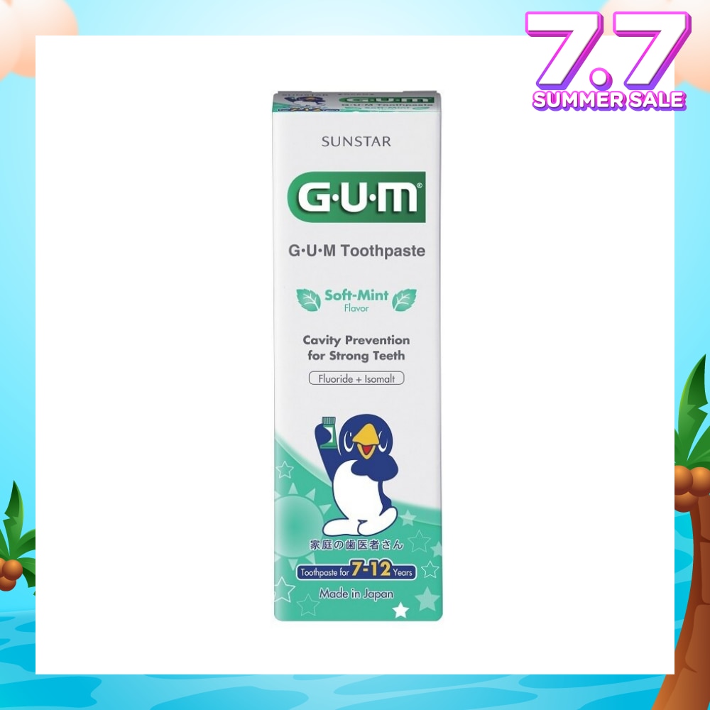 Toothpaste 7-12 Years Soft Mint 70g
