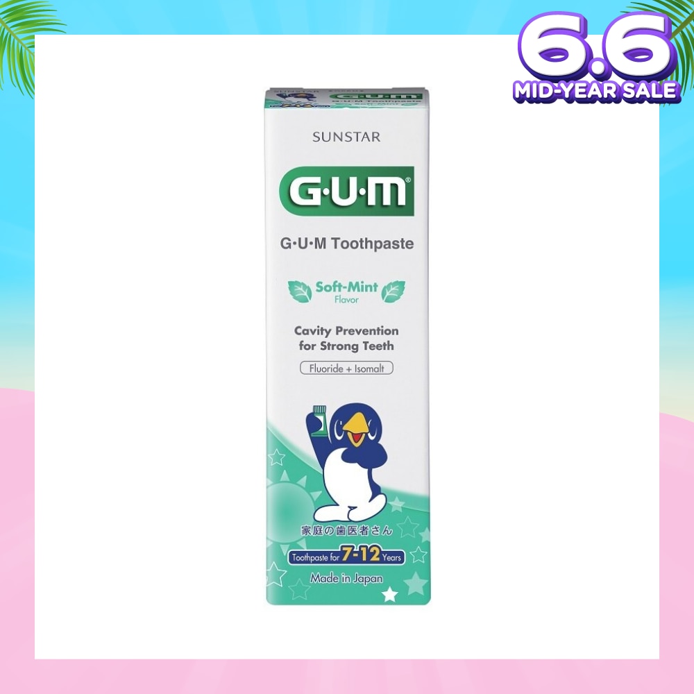 Toothpaste 7-12 Years Soft Mint 70g