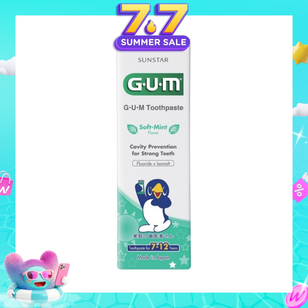 Toothpaste 7-12 Years Soft Mint 70g