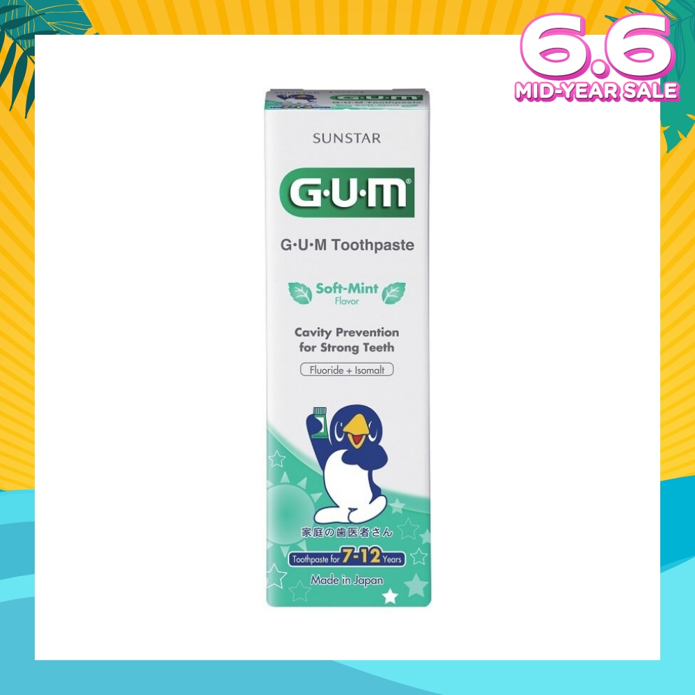 Toothpaste 7-12 Years Soft Mint 70g