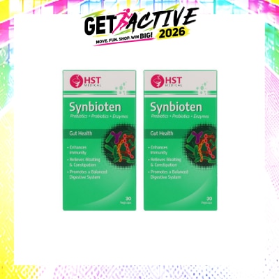 HST - Synbioten for Gut Health Vegicaps 30s x 2 image