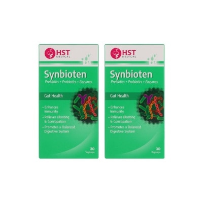 HST - Synbioten for Gut Health Vegicaps 30s x 2 image