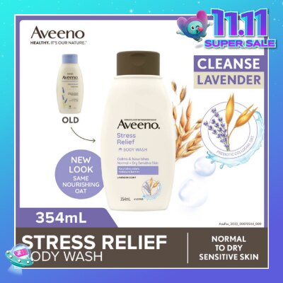 AVEENO Stress Relief Body Wash (Suitable for For Normal To Dry Skin) 354ml