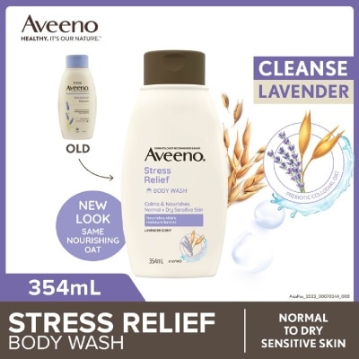 AVEENO Stress Relief Body Wash (Suitable for For Normal To Dry Skin) 354ml