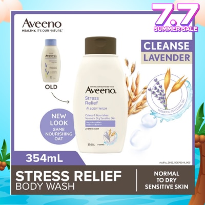 AVEENO Stress Relief Body Wash (Suitable for For Normal To Dry Skin) 354ml