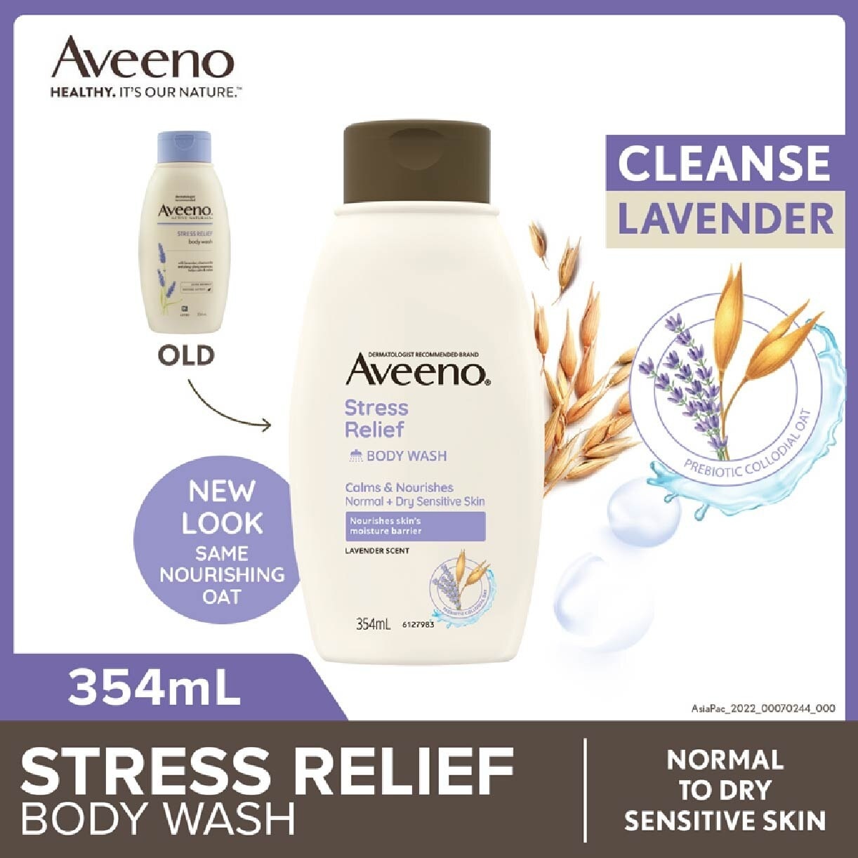 Stress Relief Body Wash (Suitable for For Normal To Dry Skin) 354ml