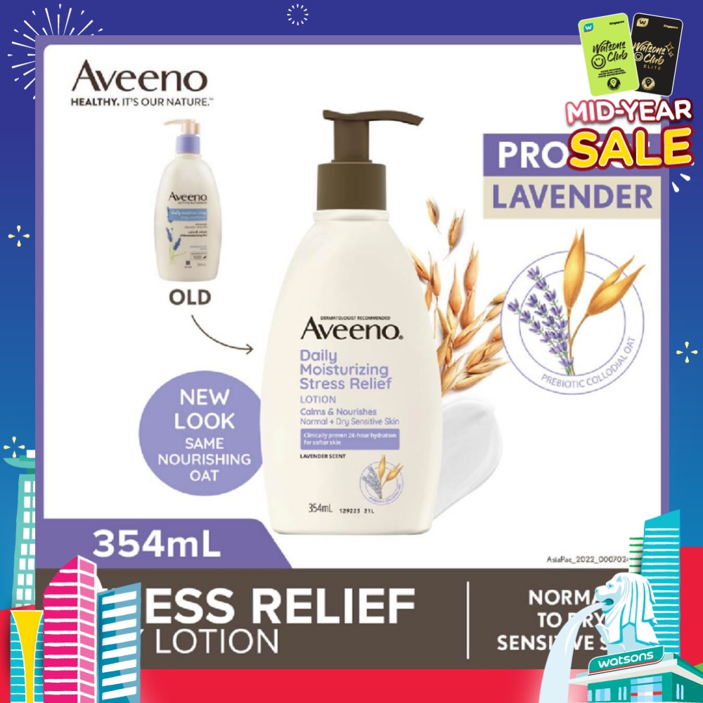 Daily Moisturizing Stress Relief Body Lotion (Suitable For Normal To Dry Skin) 354ml