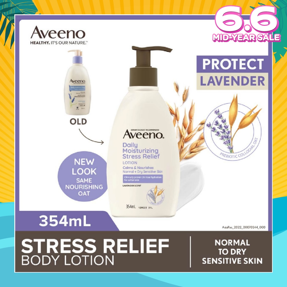Daily Moisturizing Stress Relief Body Lotion (Suitable For Normal To Dry Skin) 354ml