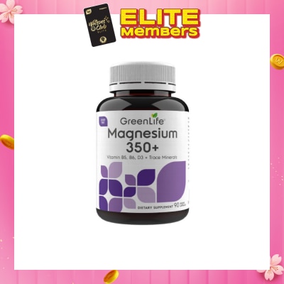 GREENLIFE Magnesium 350+ Capsules 90s