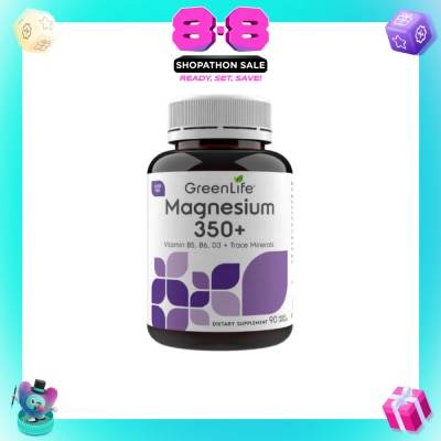 GREENLIFE - Magnesium 350+ Capsules 90s