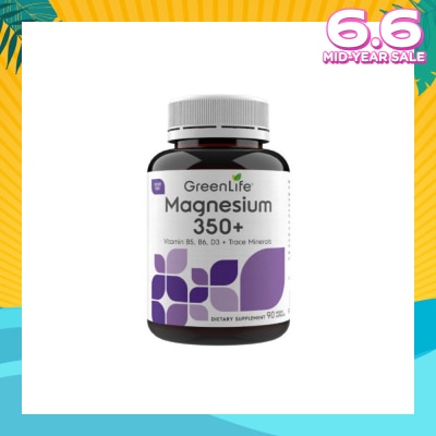 GREENLIFE Magnesium 350+ Capsules 90s